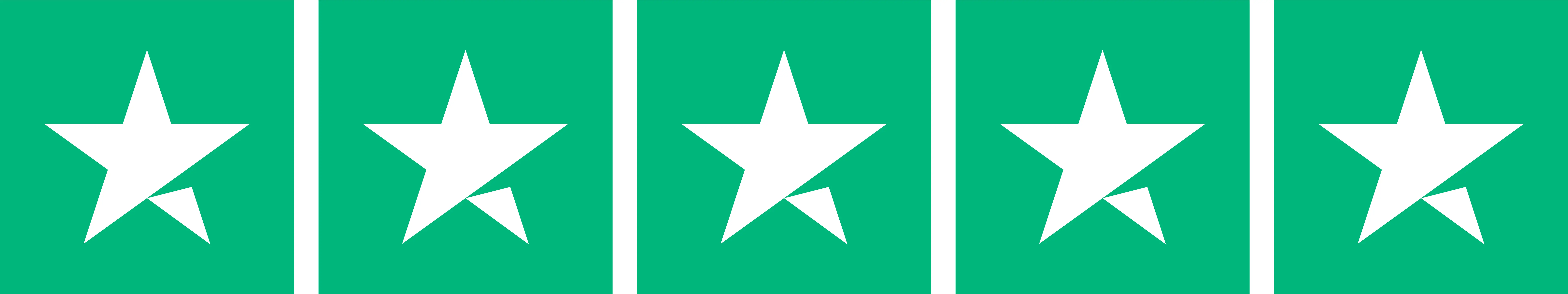 TrustPilot Star Reviews